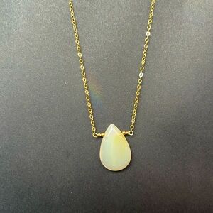 18” Gold Filled Teardrop Necklace